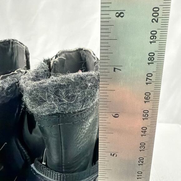 Sorel Boots Womens Size 7 Black Lolla Ankle Booties Leather Buckle Side Zip - Picture 6 of 12
